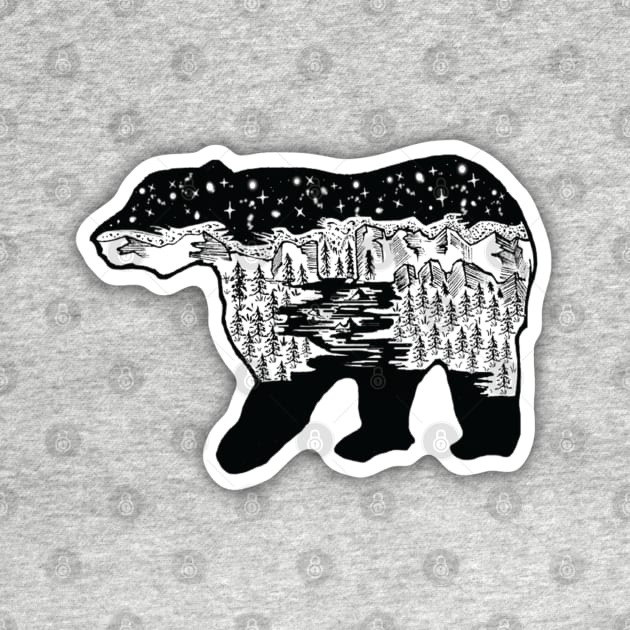 Hydro sticker (Bear) by On2Go Design